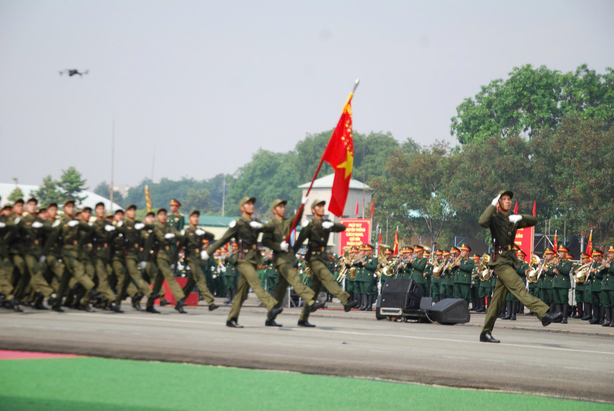 Lực lượng tham gia bảo vệ ANTT tại cơ sở.