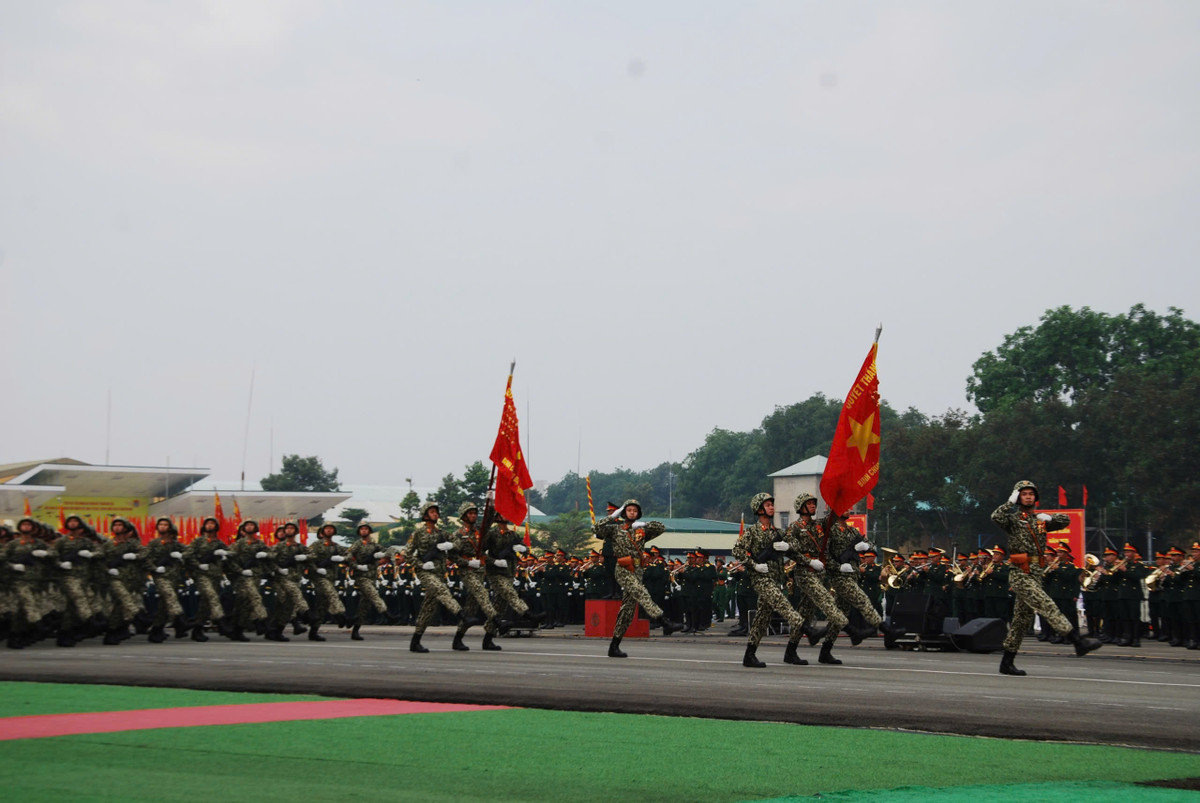 Khối sĩ quan Đặc công.