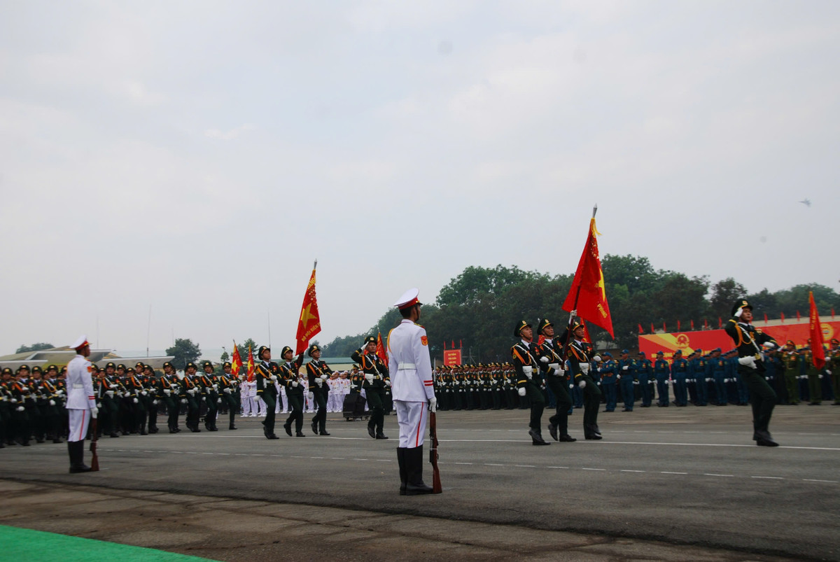 Khối sĩ quan Biên phòng.