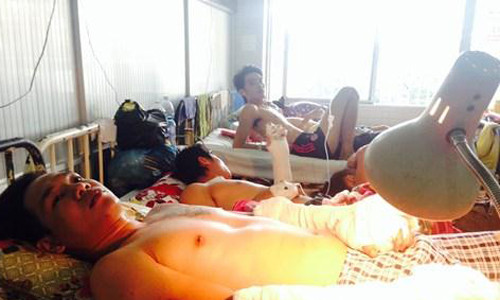 Anh Thanh đang điều trị tại Bệnh viện Chợ Rẫy. Ảnh CATP.