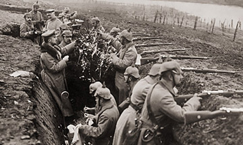 Giang sinh dac biet tren chien truong Chien tranh the gioi 1