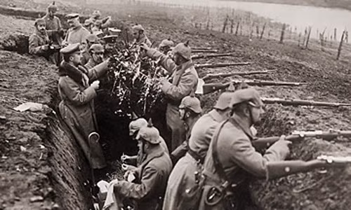 Giang sinh dac biet tren chien truong Chien tranh the gioi 1