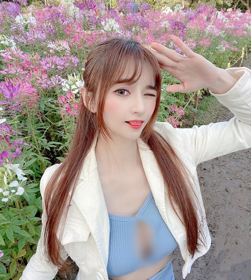 Tâm Nguyệt là một trong những hot girl rất nổi tiếng ở Đài Loan (Trung Quốc). (Nguồn ảnh: IG)