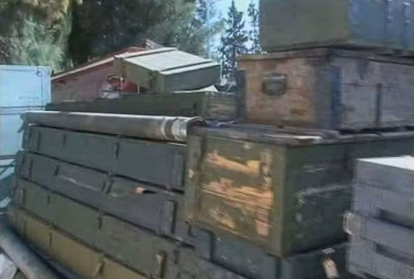 Đây cũng là kho vũ khí dự phòng của IS trong tình huống bị bao vây. Ảnh: AMN.