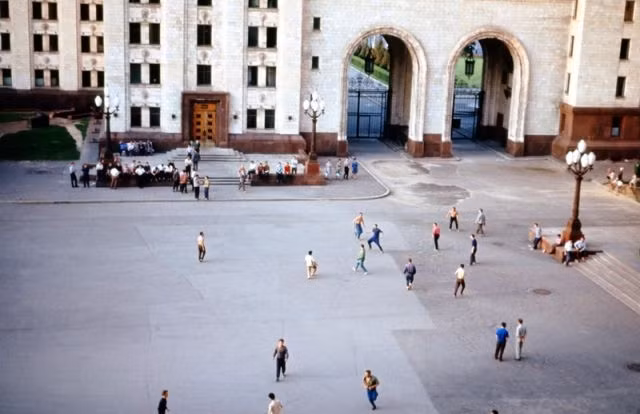 Những bức ảnh gợi nhớ đến cuộc sống thanh bình thời Liên Xô cũ nhiều năm về trước. Ảnh: ER.