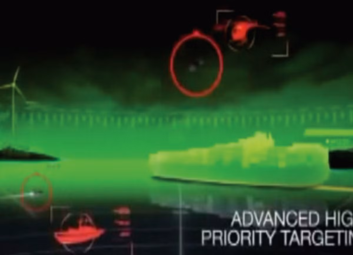 Với công nghệ tàng hình, tàu rất khó bị phát hiện bởi các phương tiện trinh sát điện tử, hồng ngoại cũng như âm thanh.