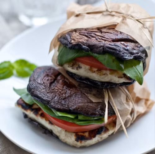 Bánh sandwich làm từ nấm.