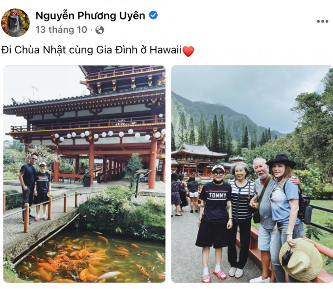 Facebook của nhạc sĩ Phương Uyên liên tục chia sẻ các sản phẩm âm nhạc của Thanh Hà kèm theo lời khen ngợi ngọt ngào. Đáng chú ý, ca sĩ Thanh Hà còn góp mặt trong chuyến du lịch của gia đình Phương Uyên vào tháng 10/2021.