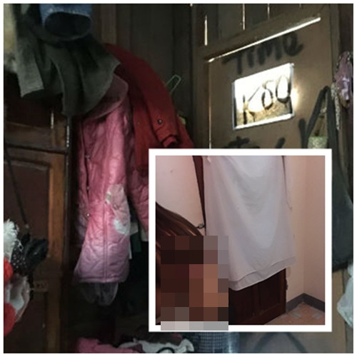 Căn phòng nơi các gái mại dâm "nhí" hành nghề bán dâm cho khách.