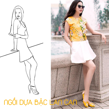 Kiểu dáng này rất thích hợp với mấy bạn cao để có thể khoe toàn bộ chiều dài của cơ thể.