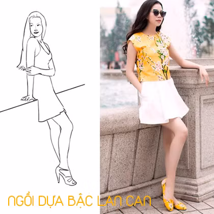 Kiểu dáng này rất thích hợp với mấy bạn cao để có thể khoe toàn bộ chiều dài của cơ thể.