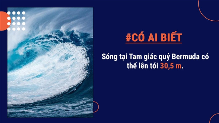 Những con sóng bất hảo này rất dốc và cao. Các nhà khoa học đã tuyên bố rằng sức mạnh của những con sóng chết người này là nguyên nhân gây ra một số vụ mất tích không rõ nguyên nhân ở tam giác quỷ Bermuda.