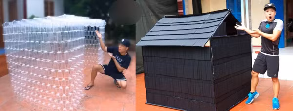 Sau mỗi lần bị chỉ trích, anh chàng Youtuber lắm chiêu lại cho ra một trò mới lạ hơn, kì dị hơn như ngầm phản bác lại những bình luận chê bai mình.