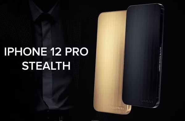  Caviar là một thương hiệu của nước Nga chuyên nâng cấp cho các dòng smartphone cao cấp bằng đá quí và các vật liệu độc đáo đắt tiền.