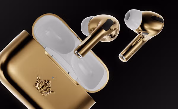 Ngoài việc được chế tác bằng lượng lớn vàng, thông số kỹ thuật của AirPods Pro Gold vẫn tương tự như bản gốc.
