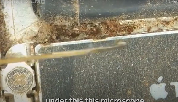 Không chỉ gây bão trên mạng xã hội, đoạn video nhanh chóng trở thành đề tài gây tranh cãi, nhiều người khẳng định rằng, họ chưa bao giờ thấy một chiếc iPhone nào bẩn đến thế.