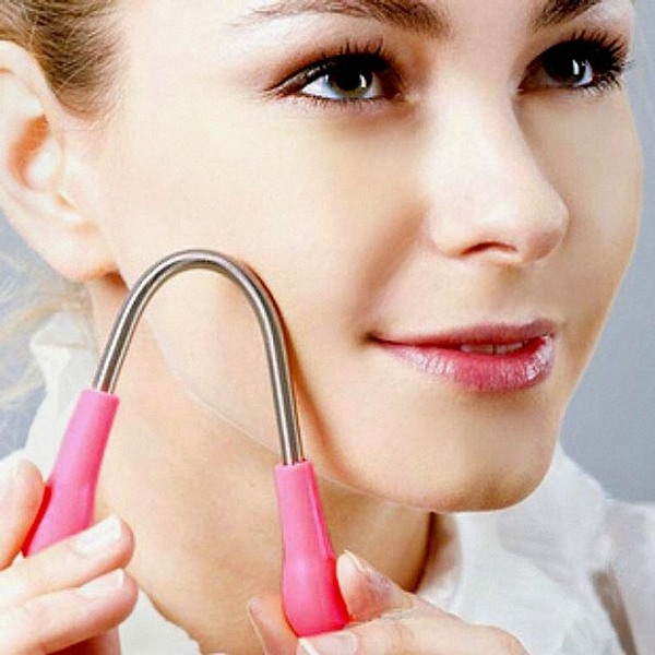 Đây là thiết bị tẩy lông cho khuôn mặt, đặc biệt là vùng má.