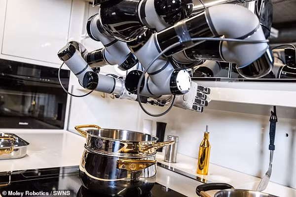 Hàng tháng, Moley sẽ được cập nhật thêm công thức mới. Khách hàng có thể chọn các món ăn từ thực đơn hơn 5.000 món cũng như lưu trữ danh sách món ăn ưa thích của mình