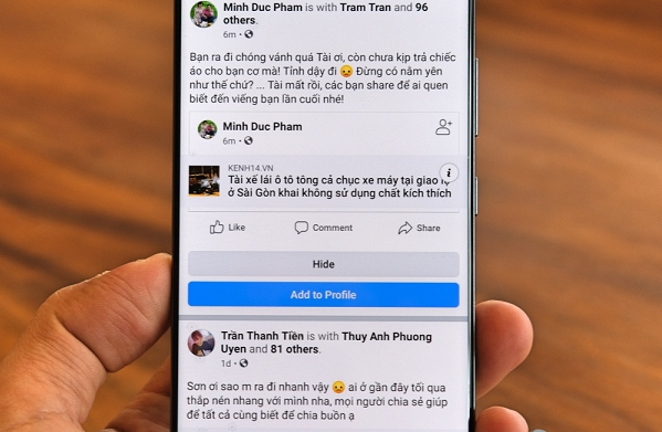 Kẻ xấu sẽ dẫn link một bài báo về một vụ tai nạn giao thông. Khi nhấn vào nội dung vụ tai nạn giao thông, thay vì dẫn đến bài viết gốc thì một giao diện như trang đăng nhập Facebook hiện ra: “nội dung người lớn. Bạn cần đăng nhập để xác minh”.