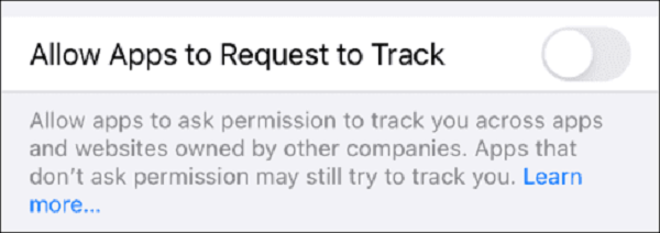 Nếu bạn muốn các ứng dụng yêu cầu quyền theo dõi bạn, hãy tới Settings &gt; Privacy &gt; Tracking. iOS 14 cũng cố gắng hạn chế theo dõi WiFi bằng cách cấp cho iPhone của bạn một địa chỉ MAC mới mỗi khi kết nối với mạng. Địa chỉ MAC là số nhận dạng duy nhất của iPhone và các nhà cung cấp dịch vụ internet và nhà tiếp thị có thể sử dụng địa chỉ này để xác định và định vị bạn.