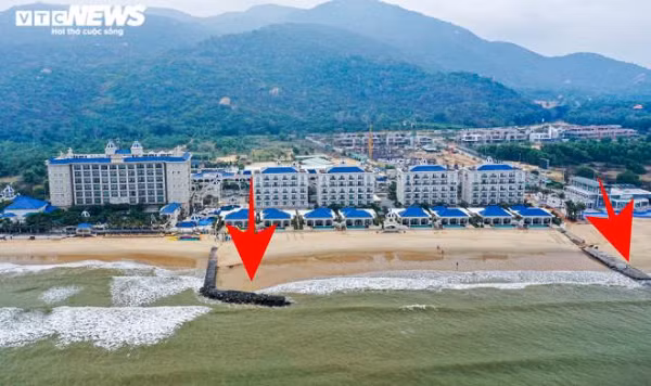 Lan Rung Resort lan bien, xay tuong ngan bai tam: Can bo huyen noi gi?