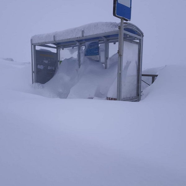 Một khung cảnh tại thành phố Norilsk, nằm ở gần cực Bắc và được xem là một trong những thành phố bị cô lập nhất thế giới.