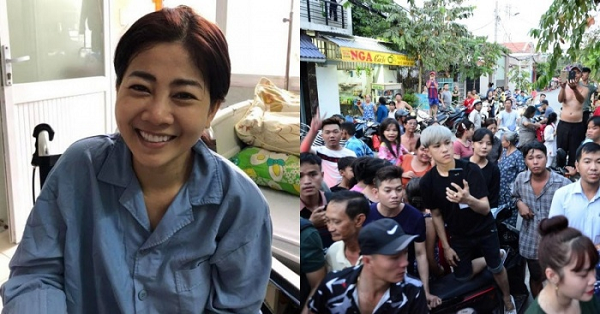 Cuối tháng 3/2020, tại đám tang nghệ sĩ Mai Phương cũng đã diễn ra tình trạng tương tự.