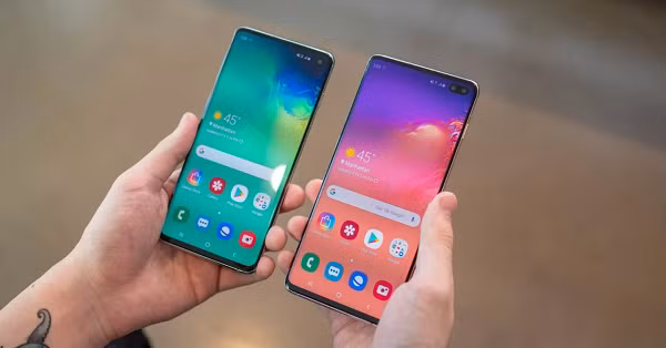 Samsung Galaxy S10/S10+ là dòng smartphone cao cấp nhất nửa đầu 2019 của Samsung được đánh giá cao, camera kèm góc kính siêu rộng chụp tốt.