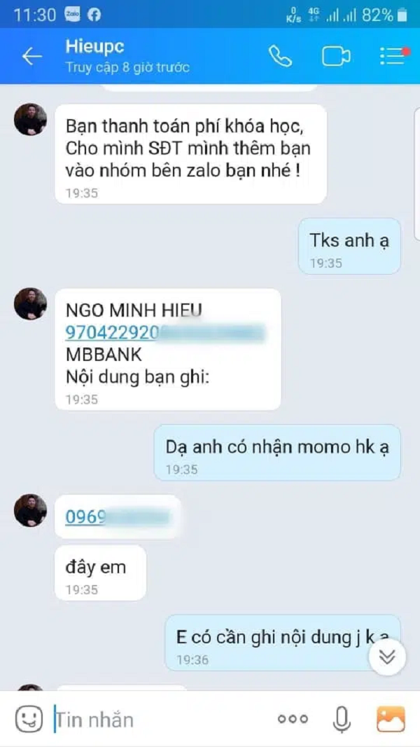 "Chào em, có lẽ em đang nghĩ mình đóng phim "Catch Me If You Can" đúng không? Thế em có bao giờ nghĩ mọi cử chỉ hành động của mình tưởng như không ai biết thì nó luôn nằm đó đợi người khác tới kiếm không? Em có thể nghĩ mình giỏi khi đang giả mạo người, tỏ ra thích thú khi mình tha hồ lừa người khác.