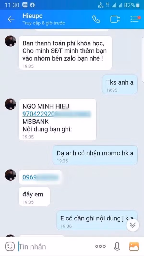"Chào em, có lẽ em đang nghĩ mình đóng phim "Catch Me If You Can" đúng không? Thế em có bao giờ nghĩ mọi cử chỉ hành động của mình tưởng như không ai biết thì nó luôn nằm đó đợi người khác tới kiếm không? Em có thể nghĩ mình giỏi khi đang giả mạo người, tỏ ra thích thú khi mình tha hồ lừa người khác.