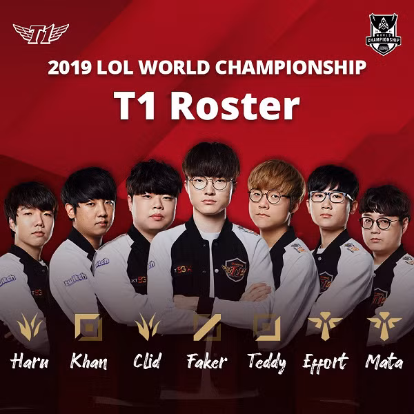 Ở vị trí cuối cùng trong bảng xếp hạng là T1, doanh thu ước tính 15 triệu USD, giá trị của T1 hiện tại khoảng 150 triệu USD. Các đội tuyển tham gia franchise: LCK - T1. Các đội tuyển không tham gia franchise: Apex Legends, Dota 2, Fortnite, Hearthstone, Overwatch Contenders, PUBG.