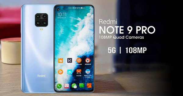Redmi Note 9 Pro 5G được trang bị màn hình IPS LCD 6.67 inch, hỗ trợ độ phân giải Full HD+ và có tần số quét 120Hz. Máy sử dụng thiết kế đục lỗ với "nốt ruồi" nằm ở chính giữa để chứa camera selfie 16MP.