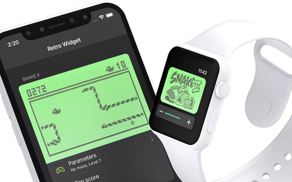 Hiện nay trên App Store hiện nay có vô số các ứng dụng cung cấp những widget đẹp, độc, và lạ, trong số đó có Retro Widget của App Craft Studio - ứng dụng sẽ biến màn hình iPhone và Apple Watch của bạn trở thành một chiếc điện thoại Nokia cổ điển.