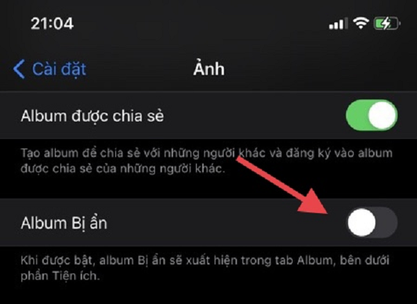 Với iOS 14, Apple đã thêm một tuỳ chọn cho phép bạn ẩn đi album ẩn này, đảm bảo những thứ bí mật sẽ thực sự bí mật.