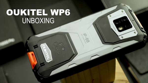 Một tính năng đáng chú ý khác là dung lượng pin siêu khủng - 10.000mAh. Máy đi kèm với bộ sạc 18W và bạn cũng có thể sử dụng WP6 như một bộ sạc di động khẩn cấp khi gặp sự cố.