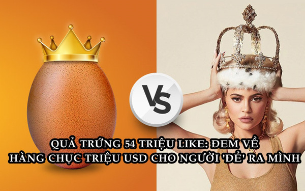 Cách đây gần 2 năm, hình ảnh một quả trứng bất ngờ vượt mặt Kylie Jenner để trở thành bài đăng có nhiều lượt thích nhất trên Instagram.