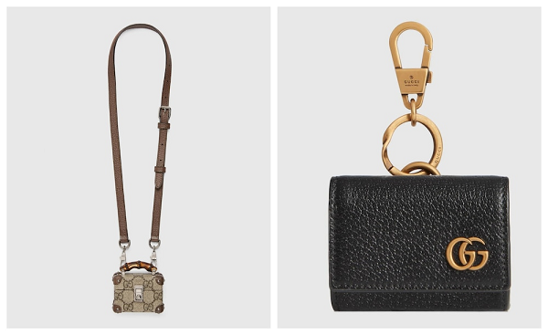 Thương hiệu thời trang nổi tiếng của Ý - Gucci vừa ra mắt hai mẫu bao da cho dòng tai nghe không dây AirPods của Apple.