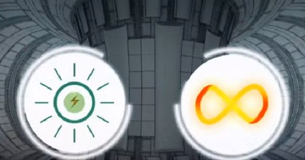 Khi nhiệt độ và áp suất đủ lớn, các hạt nhân bên trong plasma sẽ bị ép vào với nhau để hình thành hạt nhân mới, đồng thời phóng thích neutron và năng lượng. Năng lượng này làm nóng bề ngoài của phần lồng, nhiệt độ này chính là năng lượng thu được.