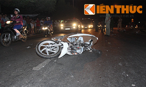 Phong xe nhanh gay tai nan, nu cong nhan thiet mang-Hinh-2