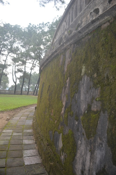 Bao bọc quanh khu đàn Nam Giao là hệ thống thành quách kiên cố. Bên trong và ngoài đàn tế luôn được trồng nhiều loài thông, cây cối xanh ngắt tượng trưng cho “quân từ”, “binh lính”.
