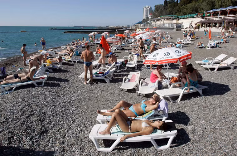 Địa danh này là khu nghỉ mát yêu thích của người dân nước Nga mỗi độ hè về.