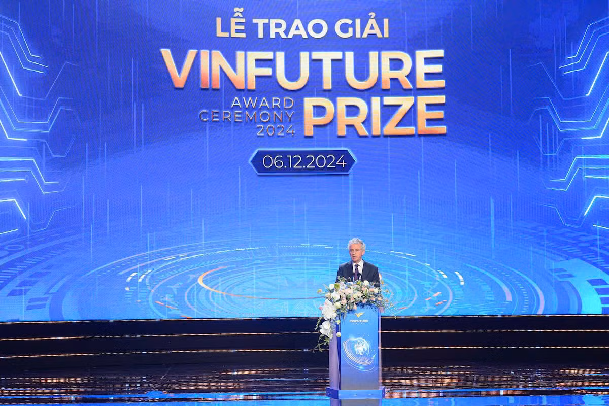 Giai thuong Vinfuture 2024 vinh danh 4 cong trinh khoa hoc: 