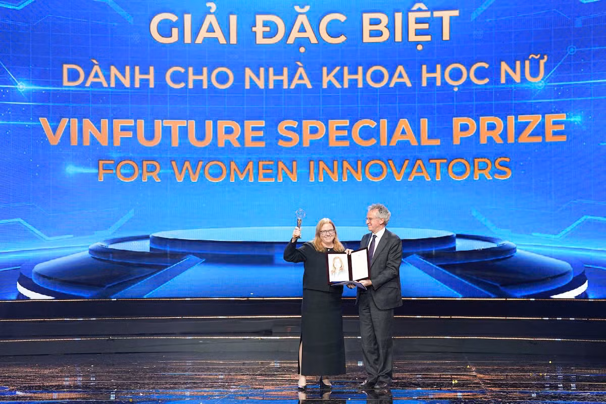 Giai thuong Vinfuture 2024 vinh danh 4 cong trinh khoa hoc: 