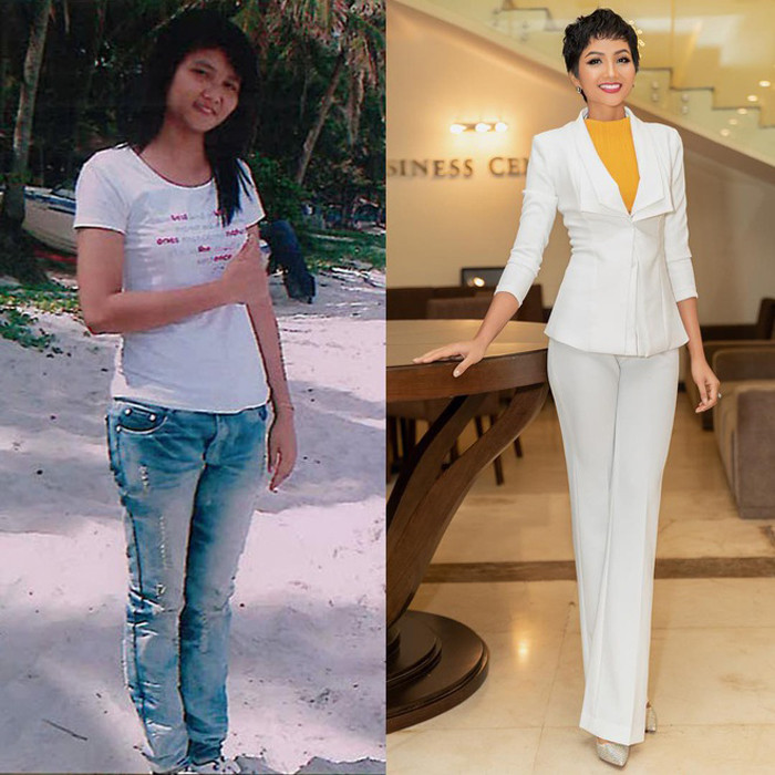 Từ thiếu nữ mộc mạc, chân chất, H’Hen Niê lột xác ngoạn mục. Không chỉ xinh đẹp, sở hữu đường nét quyến rũ mà nàng hậu còn trở thành nguồn cảm hứng cho không ít phụ nữ Việt về sự kiên trì, nỗ lực vươn lên trong cuộc sống.