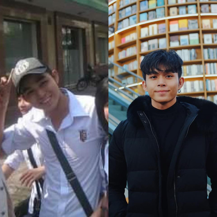 Không chỉ sao nữ, Jun Phạm tích cực đăng ảnh để theo kịp trào lưu “Thử thách 10 năm”. Ảnh: Internet.