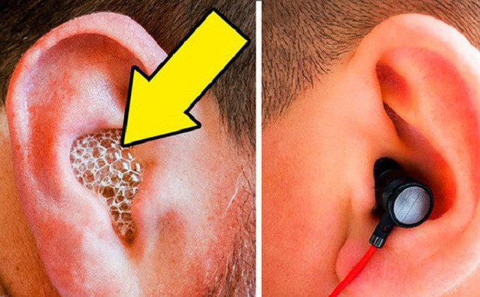 Tai nghe. Sử dụng món vật dụng cá nhân này làm tăng nguy cơ phát triển vi khuẩn trong tai. Đặc biệt, tình trạng sẽ nguy hiểm hơn khi tai nghe dùng trong lúc luyện tập thể thao. Lúc đó, nhiệt độ, độ ẩm vô cùng thuận lợi cho vi khuẩn streptococcus, staphylococcus thâm nhập vào tai, gây nhiễm trùng, mụn nhọt, mụn mủ… Ảnh: Internet.