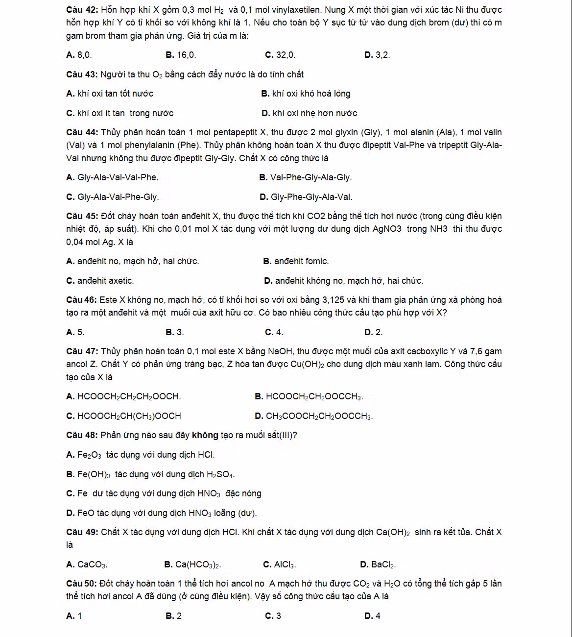 De thi thu THPT quoc gia mon Hoa 2015-THPT chuyen Ha Giang-Hinh-5