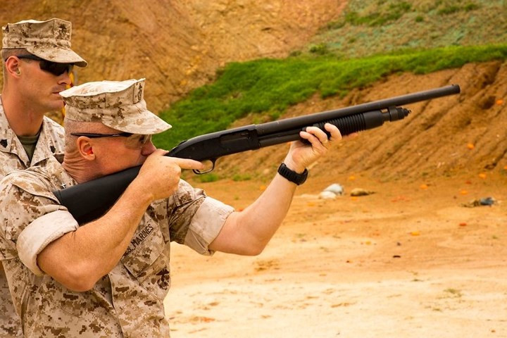 Súng bắn đạn ghém (shotgun) M590 rất giống khẩu M500, ngoại trừ khác biệt ở vài chi tiết nhỏ như cò, độ dài của nòng súng...