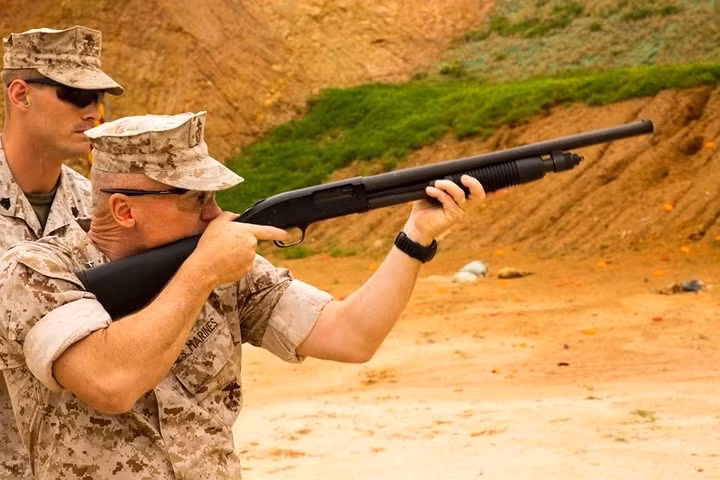 Súng bắn đạn ghém (shotgun) M590 rất giống khẩu M500, ngoại trừ khác biệt ở vài chi tiết nhỏ như cò, độ dài của nòng súng...