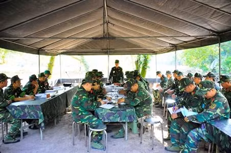 Với sự chỉ đạo chặt chẽ của Bộ Tư lệnh Thành phố, sự chuẩn bị chu đáo, trách nhiệm cao của các đơn vị và tinh thần nỗ lực vượt khó của cán bộ, chiến sĩ, cuộc diễn tập bắn đạt thật đã đạt mục đích, yêu cầu đề ra, đảm bảo an toàn tuyệt đối. Diễn tập chỉ huy cơ quan ngoài thực địa